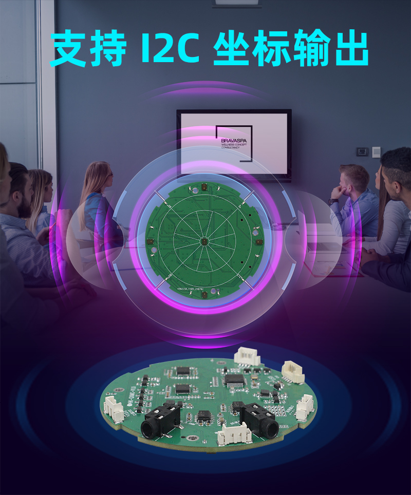 Sound source localization ring matrix microphone-5-mic array board - 图片 6
