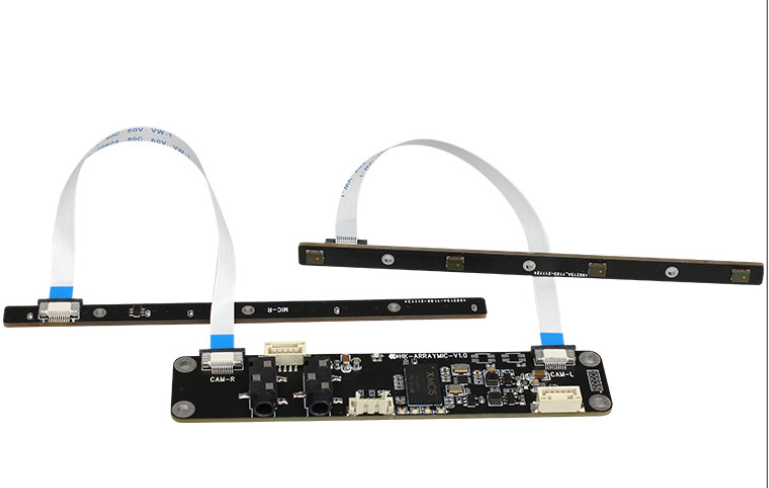 Technical/B2B Focus: Integrated 8-Channel MEMS Microphone Array & 48MP CMOS Camera Module with MIPI CSI-2/I²S Interface for AI Vision Systems Application-Driven Focus: Smart Conference Room AV Module: 360° 8-Mic Voice Pickup + 48MP 4K HDR Camera with Auto Lip-Sync Compact/Edge Device Focus: Ultra-Compact 45mm 8-Mic + 48MP Camera Combo Module for Robotics, Kiosks & Edge AI Deployment Keyword-Rich (Marketplace): 8 Microphone Array Board 48MP Camera Module Far-Field Voice Capture HDR Video Synchronized Audio Video for Telepresence Security Robot